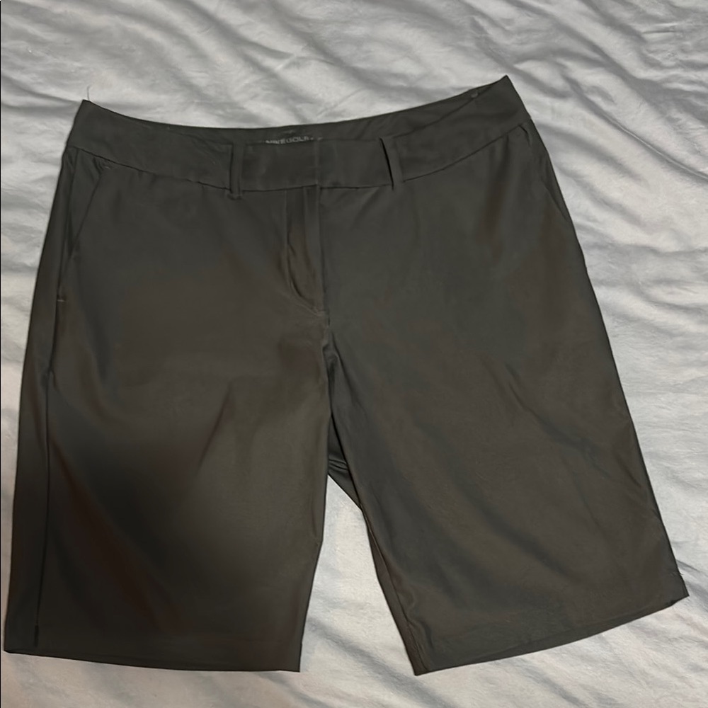 Nike Golf Black, Lightweight Bermuda Shorts